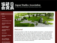 Tablet Screenshot of japanstudies.org